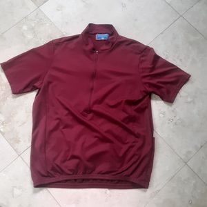 Performance Coolmax Cycling Jersey, THREE Rear Cargo Pockets, Relaxed "Club" Fit